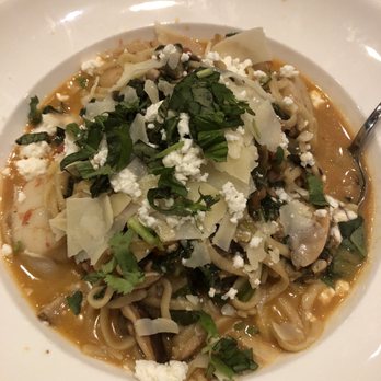 Leftovers Cafe - Angel Hair Pasta with Scallops. Now served with homemade fettuccine! - Seafood Near Me - Jupiter, Florida Leftovers Cafe - Angel Hair Pasta with Scallops. Now served with homemade fettuccine! - Seafood Near Me - Jupiter, Florida