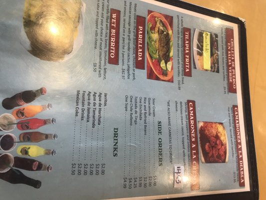 Menu photo 8 Jarritos Mexican Restaurant Twin Falls, ID
