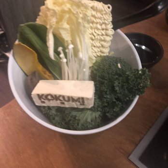 KOKUMI - Veggies and noodles - Hot Pot Near Me - Arcadia, California