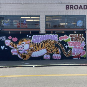 Standing Tall Thru It All - Tigress ready to rumble! - Public Art Near Me - Oakland, California Standing Tall Thru It All - Tigress ready to rumble! - Public Art Near Me - Oakland, California