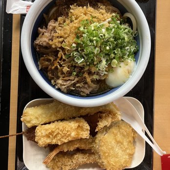 Marugame Udon - curry nikutama with tempura - Japanese Near Me - Berkeley, California Marugame Udon - curry nikutama with tempura - Japanese Near Me - Berkeley, California