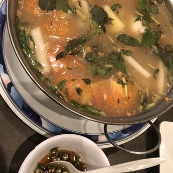 Hak Heang Restaurant - a bowl of soup and a spoon - Cambodian Near Me - Long Beach, California Hak Heang Restaurant - a bowl of soup and a spoon - Cambodian Near Me - Long Beach, California