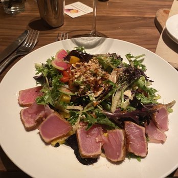 Seasons 52 - Maui Tuna Crunch salad - Seafood Near Me - Buford, Georgia
