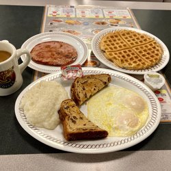 Waffle House - All Star Special and coffee.