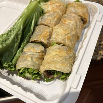 Nana's Dim Sum & Dumplings - Beef Pancake Rolls - didn't need filler - Dim Sum Near Me - Scarsdale, New York Nana's Dim Sum & Dumplings - Beef Pancake Rolls - didn't need filler - Dim Sum Near Me - Scarsdale, New York