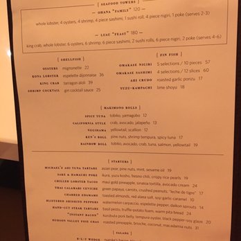 Stripsteak - Menu 1 - Steakhouses Near Me - Honolulu, Hawaii Stripsteak - Menu 1 - Steakhouses Near Me - Honolulu, Hawaii