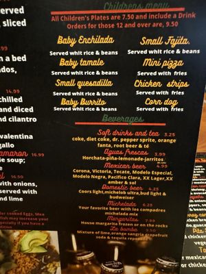 Menu photo 7 Los Compadres Cafe Norman, OK
