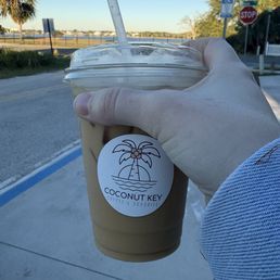 Coconut cloud latte
