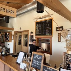 Benedictine Brewery - Front counter, where you order