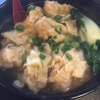 A+ Hong Kong Kitchen - Shrimp wonton soup. - Cantonese Near Me - Seattle, Washington