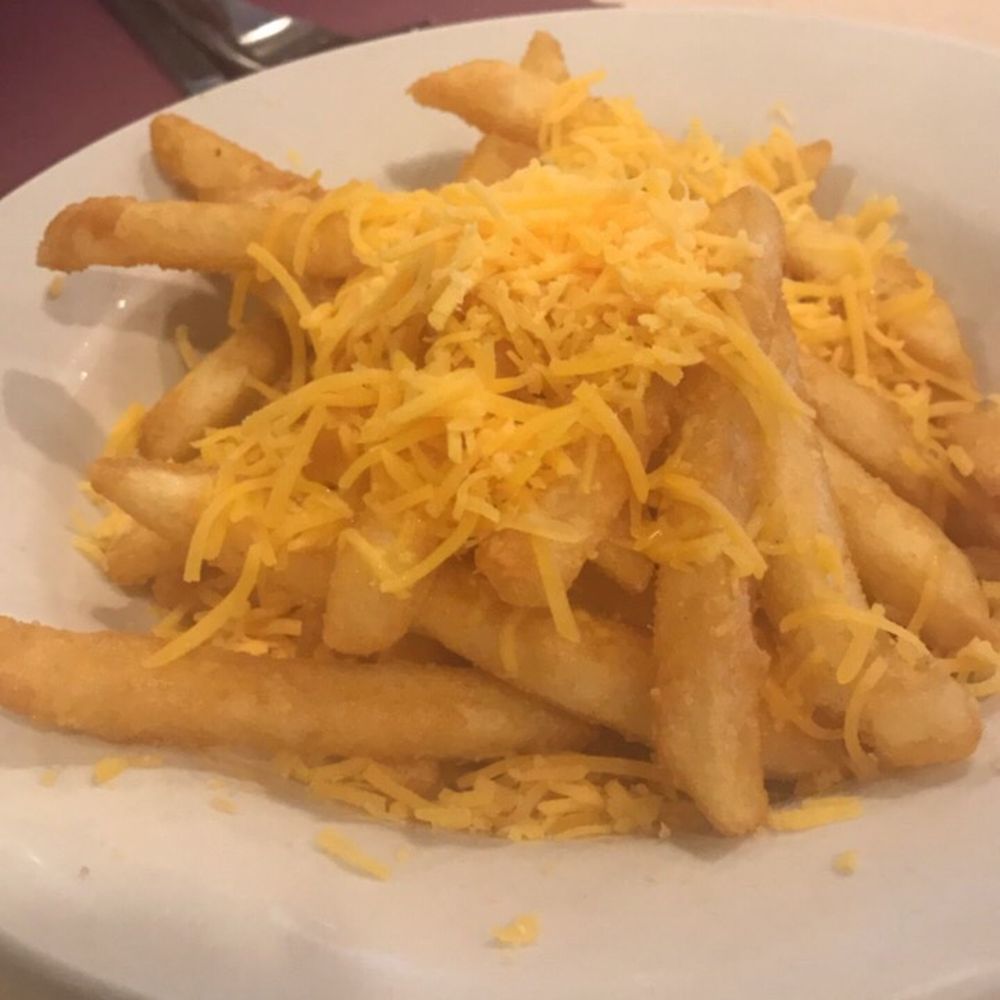 Blueberry's Cafe - "Beautiful" cheese fries! so cold and greasy! My favorite! - Breakfast & Brunch Near Me - Naples, Florida Blueberry's Cafe - "Beautiful" cheese fries! so cold and greasy! My favorite! - Breakfast & Brunch Near Me - Naples, Florida