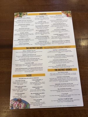 Menu photo 3 Barrel District Cathedral City, CA
