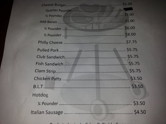 Menu photo 2 The Old Cozy Cove Bar Saint Cloud, FL Menu photo 2 The Old Cozy Cove Bar Saint Cloud, FL