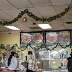 Fong Lam Chinese Restaurant - Interior and menu.