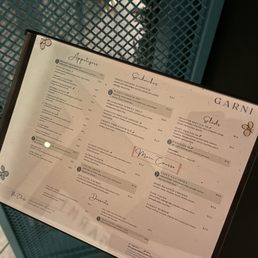 Menu Menu