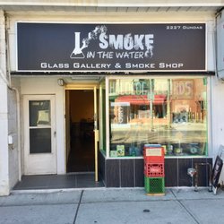 Smoke In The Water - 2227 Dundas Street West. Just look for the green lights!