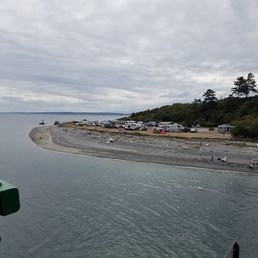 RV park right on the water RV park right on the water