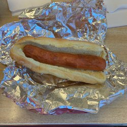 Cruisers Drive In - The hot dog. $1.25....