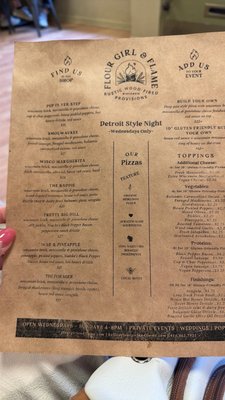 Menu photo 2 Flour Girl and Flame West Allis, WI