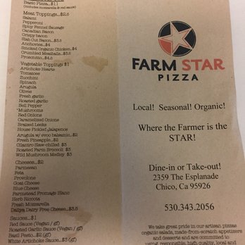 Farm Star Pizza - Pizza Near Me - Chico, California