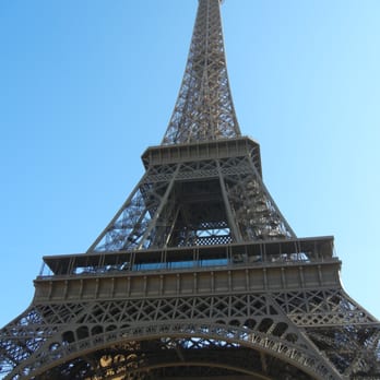 La Tour Eiffel - The Eiffel Tower up close. - Landmarks & Historical Buildings Near Me - Paris, 75