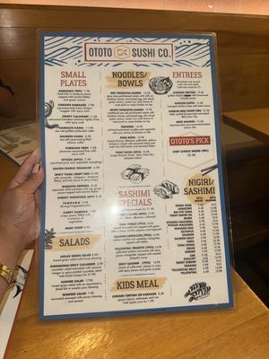 Menu photo 6 Ototo Sushi Co. San Diego, CA