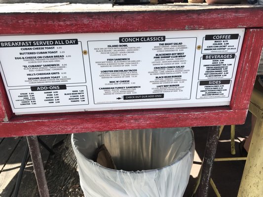 Menu photo 8 Fisherman's Cafe Key West, FL Menu photo 8 Fisherman's Cafe Key West, FL