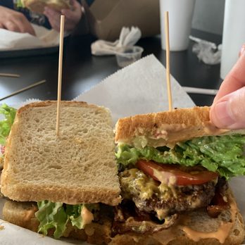 Chef Ae's Restaurant - BLT cheeseburger - Burgers Near Me - Spartanburg, South Carolina