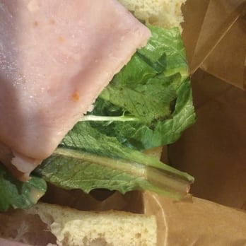Panera Bread - Wilted lettuce...on unappetizing bread.  Very sad situation indeed - Sandwiches Near Me - Edmonds, Washington