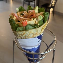 T swirl crepe - 24) Spicy Crabmeat
