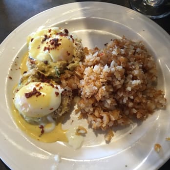 The Lobby - Crabby Patty (Eggs Benedict with crab-cake) - New American Near Me - Denver, Colorado