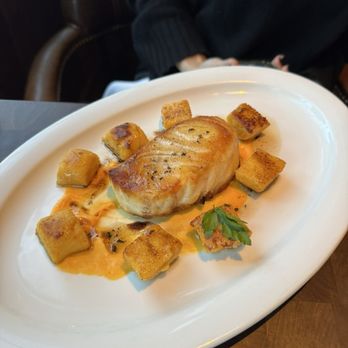 Water Grill - Bellevue - Chilean Sea Bass with butternut squash gnocchi, sage brown butter - Seafood Near Me - Bellevue, Washington