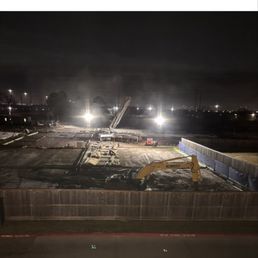 Construction at 2am Construction at 2am