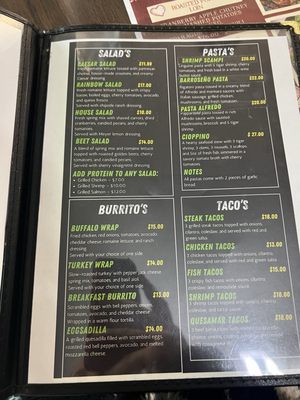 Menu photo 4 Golden Trebol Cottonwood, AZ
