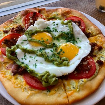 Brunch - Chorizo Breakfast Pizza - Breakfast & Brunch Near Me - Paso Robles, California