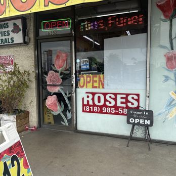 Blessing Flowers - Storefront with a locked door. - Florists Near Me - North Hollywood, California Blessing Flowers - Storefront with a locked door. - Florists Near Me - North Hollywood, California