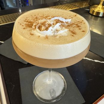 Lilyann’s Steakhouse - Crème brûlée espresso martini - Steakhouses Near Me - Rocky Mount, North Carolina