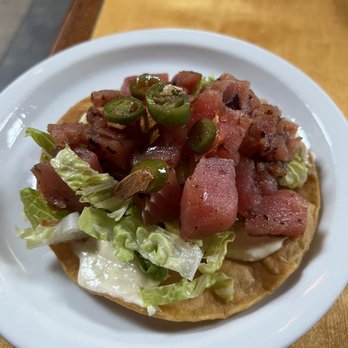 Phlight - Ahi Tuna tostada - Wine Bars Near Me - Whittier, California Phlight - Ahi Tuna tostada - Wine Bars Near Me - Whittier, California