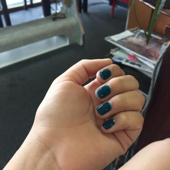 Kims Nails - My gel nail polish job! - Nail Salons Near Me - Riverside, California