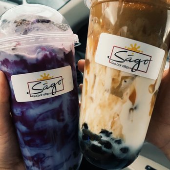 Sago Tea Bar ATBP - Ube Overload and Dalgona - Bubble Tea Near Me - Apopka, Florida Sago Tea Bar ATBP - Ube Overload and Dalgona - Bubble Tea Near Me - Apopka, Florida