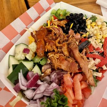 Pulled BBQ Omaha - Southwest Pulled BBQ Chicken Salad - Caterers Near Me - Omaha, Nebraska