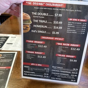 Billy Goat Tavern - Wrigleyville - Menu sept 2025 - Burgers Near Me - Chicago, Illinois
