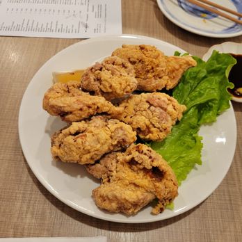 Sushi Edomata - Chicken Karaage ($18) - BIG pieces. needs sauce. - Japanese Near Me - San Mateo, California Sushi Edomata - Chicken Karaage ($18) - BIG pieces. needs sauce. - Japanese Near Me - San Mateo, California