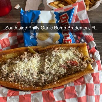 South Philly Cheesesteaks - Garlic Bomb Chicago Italian beef sandwich! - Cheesesteaks Near Me - Bradenton, Florida South Philly Cheesesteaks - Garlic Bomb Chicago Italian beef sandwich! - Cheesesteaks Near Me - Bradenton, Florida