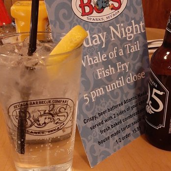 BJ's Nevada Barbecue - Gin & Tonic in a Pint Glass! - Barbeque Near Me - Sparks, Nevada BJ's Nevada Barbecue - Gin & Tonic in a Pint Glass! - Barbeque Near Me - Sparks, Nevada