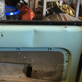 Auglaize Auto Body - This is the interior door after getting the car back. - Body Shops Near Me - Wapakoneta, Ohio