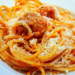 Clelia Palace Hotel - Spaghetti and Meatballs