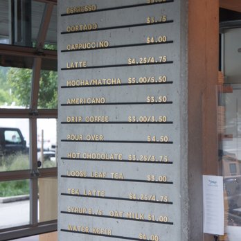 Fox & Oak - Drink menu - Donuts Near Me - Squamish, British Columbia
