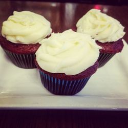 Crane Coffee Company - Homemade red velvet cupcakes
