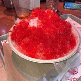 Tiger's Blood Flavored Ice